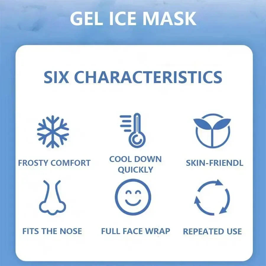 Cooling Gel Face Therapy Relaxation Mask