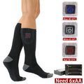Electric Heated Socks | USB Heating Socks for Women & Men | 3 Heat Levels | Ideal for Skiing, Cycling & Outdoor | ThermaStep