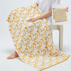Reversible Animal Print Cotton Towel