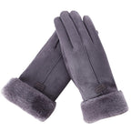 Furry Gloves – Warm Waterproof Touchscreen Winter Gloves