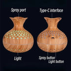 Wood grain humidifier