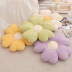 Fluffy Clover Flowers Pillow