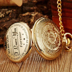 Engraved Vintage Pocket Watch