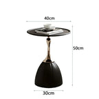 Nordic Lotus Side Table in Scandinavian Design