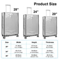 Transparent Waterproof Trolley Cover