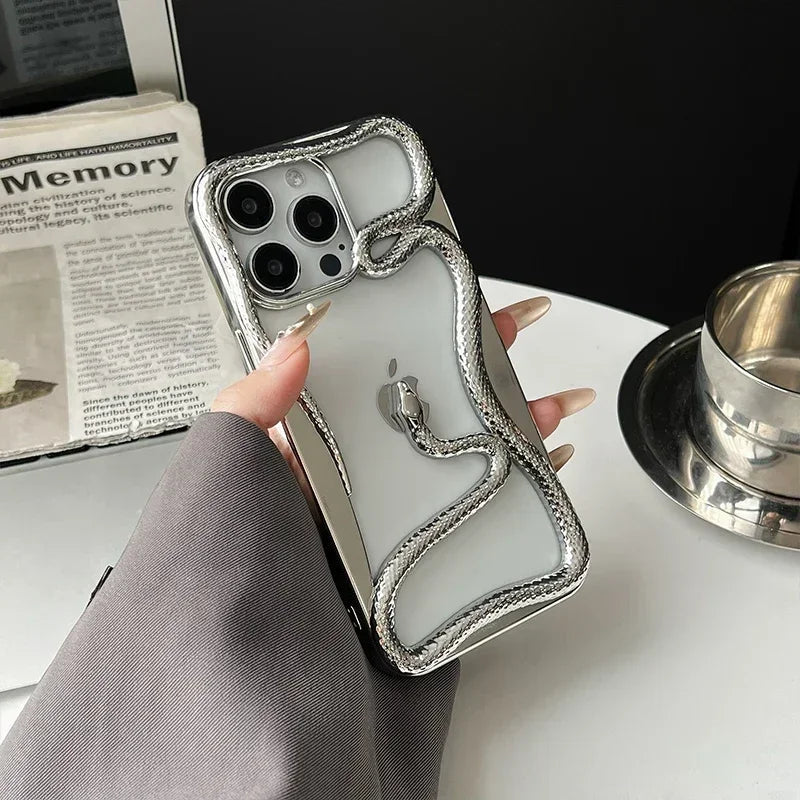 Snake Wrap Retro Phone Case