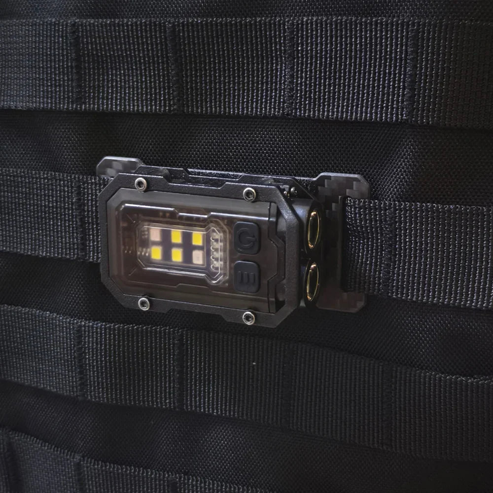 Magnetic LED Flashlight with Carry Holder – Hands-free Work Light for Outdoor and Repairs