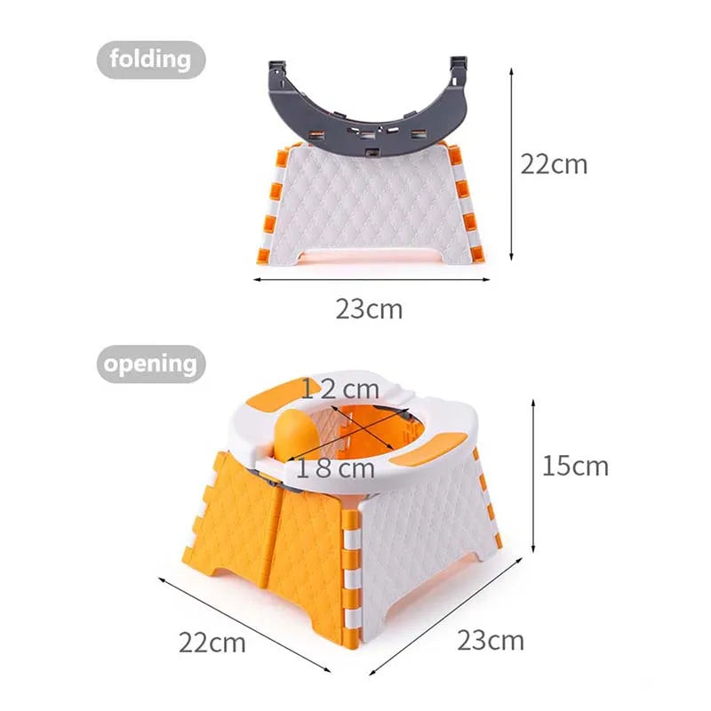 Foldable Kids Easy Potty Training Seat