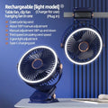 Multi-Angle Outdoor Clip-On Rechargeable Cooling Fan