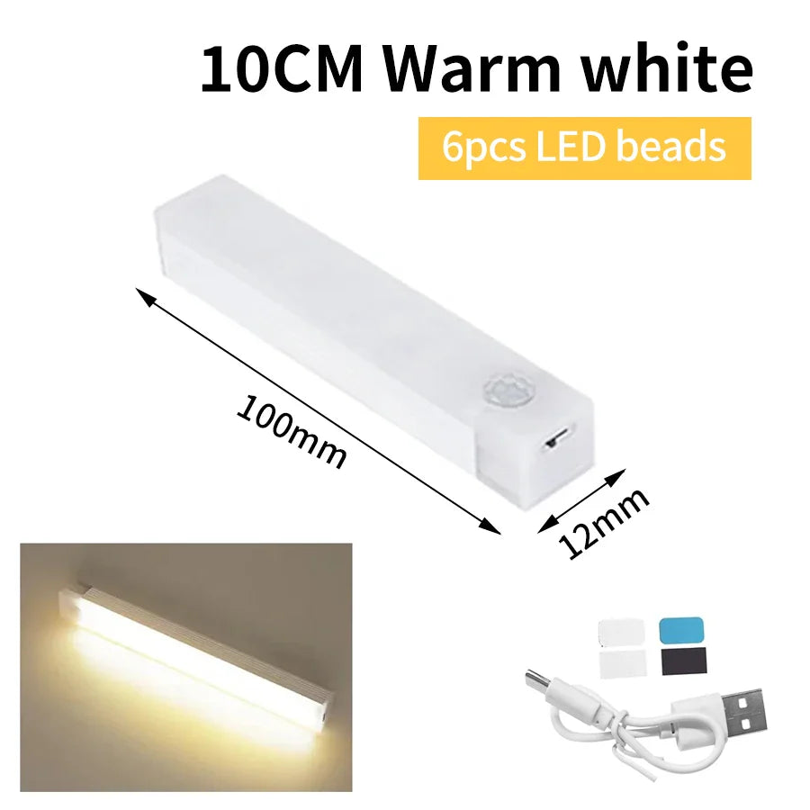 SenseLite Motion LED | Rechargeable Sensor Light with Magnet Mount | Warm White | For Closet, Bed & Hallway