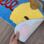 Accordion Dachshund Long Rug