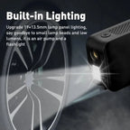 Portable rechargeable air pump with 150 PSI for car & bike