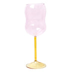 2-colored Chubby wine glass