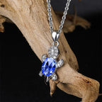 Ocean Turtle Lucky Necklace Earring Set