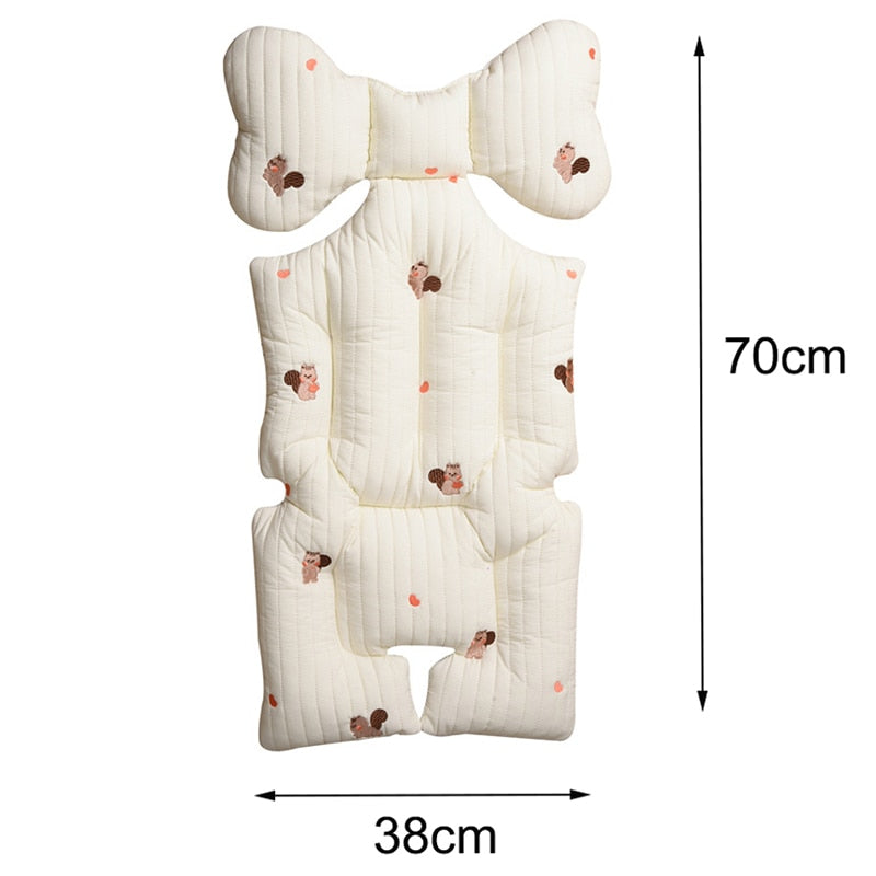 Comfortable Stroller Cushion with Stylish Prints