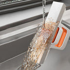 Mini Sponge Mop with Replaceable Head and One-Handed Squeeze Handle