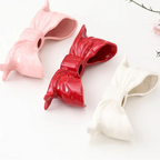 Bowknot-Shaped Ceramic Candle Holder