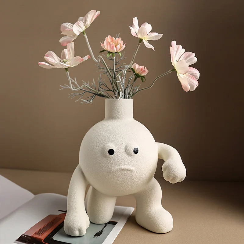 Character Ceramic Vase