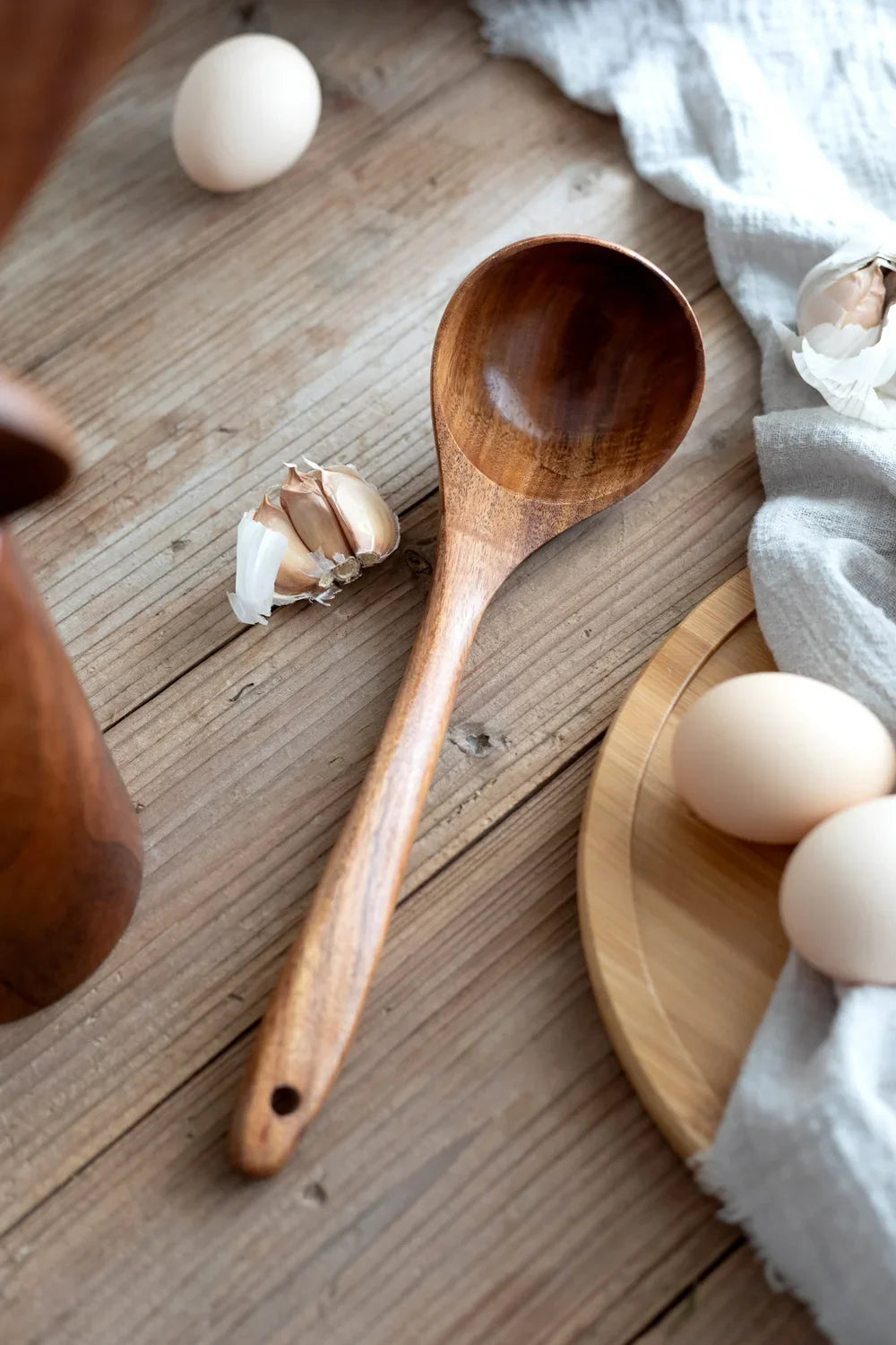 Kitchen Set Made from Natural Teak Wood