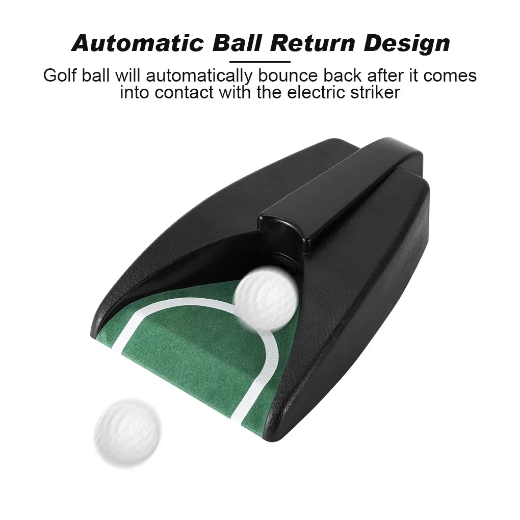 Automatic Golf Putting Cup with Ball Return for Indoor and Office Training