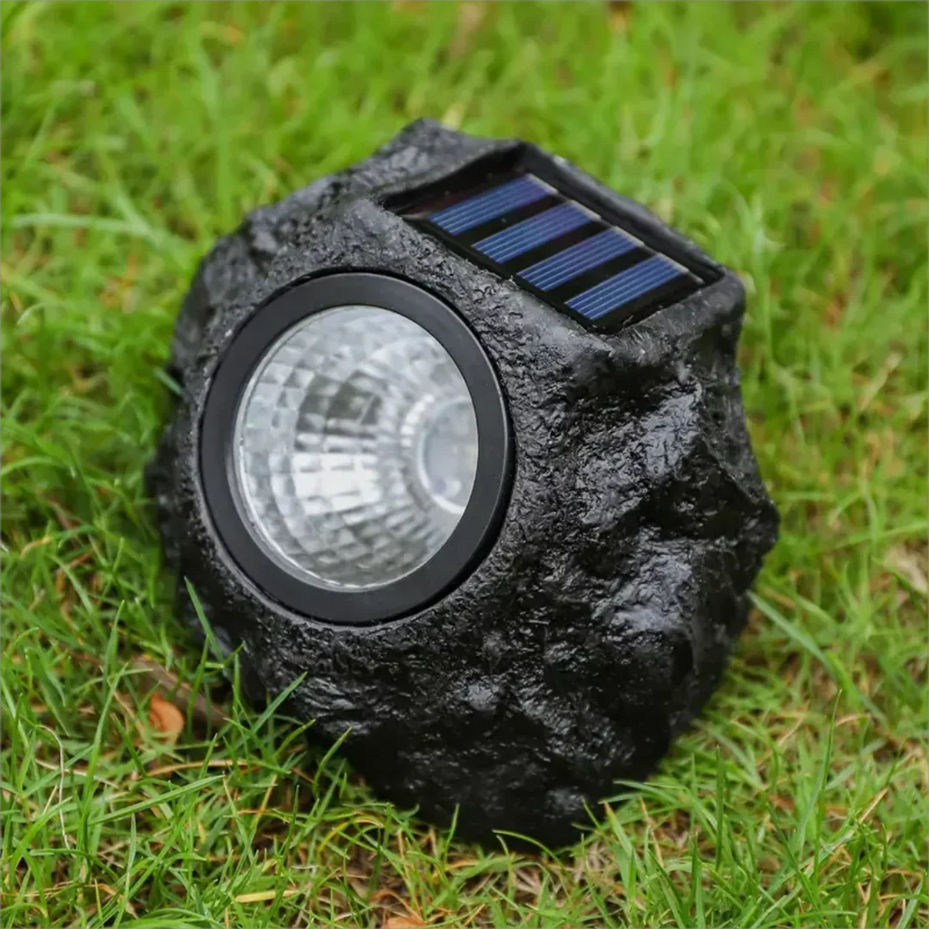 Waterproof Outdoor Solar Rock Spotlight Lamps