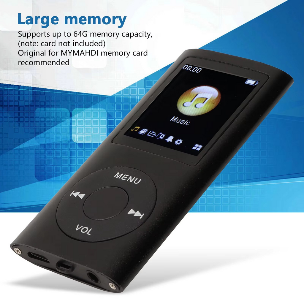 Compact High-Resolution 1.8" LCD MP3 Player