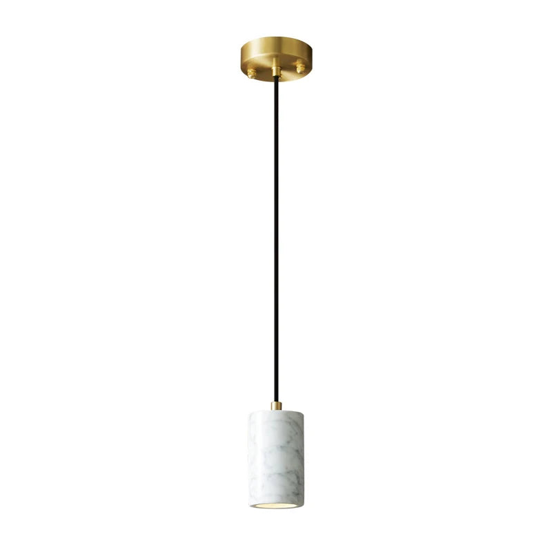 Minimalistic Marble LED Pendant Light