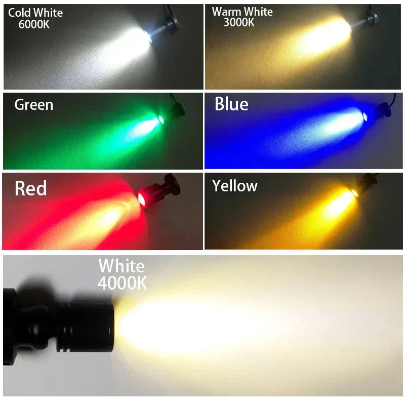 LumoSpot Mini LED Spot | USB | 1W/3W | Warm-/Cold White | Aluminum