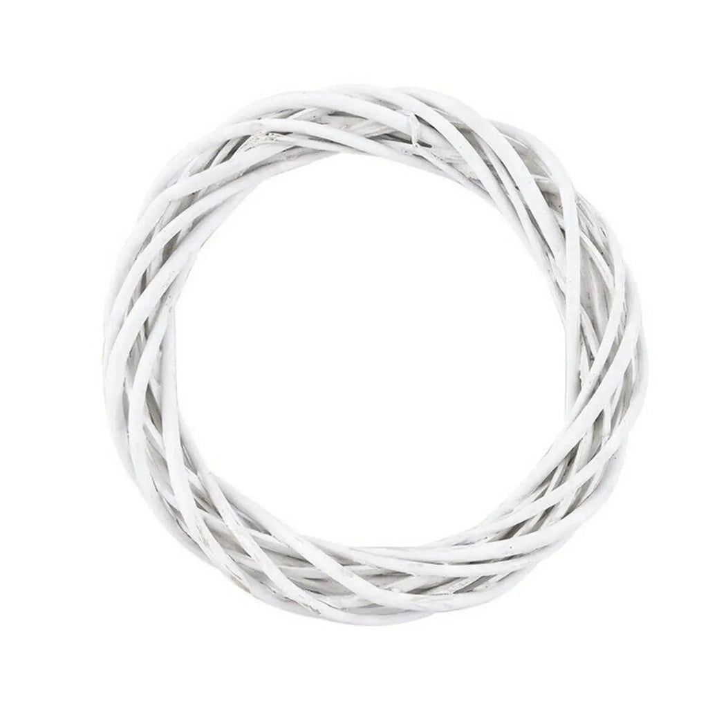 WhiteWonder | Luxury Rattan Wreath for Christmas