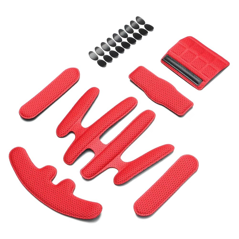 24PCS Universal Helmet Foam Padding Kit – Replacement Inner Pads for Motorcycle and Bicycle Helmets