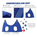 GroomiRest Care Hammock for Dogs & Cats | Scratch Protection for Bathing and Nail Clipping | Breathable & Sturdy | incl. 2 Hooks