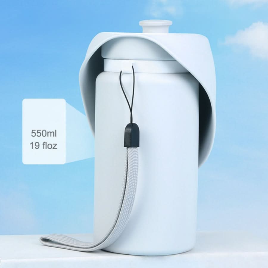 Foldable Water Bottle for Pets with 550 ml Capacity