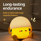 Charming Mushroom & Egg Yolk LED Night Light