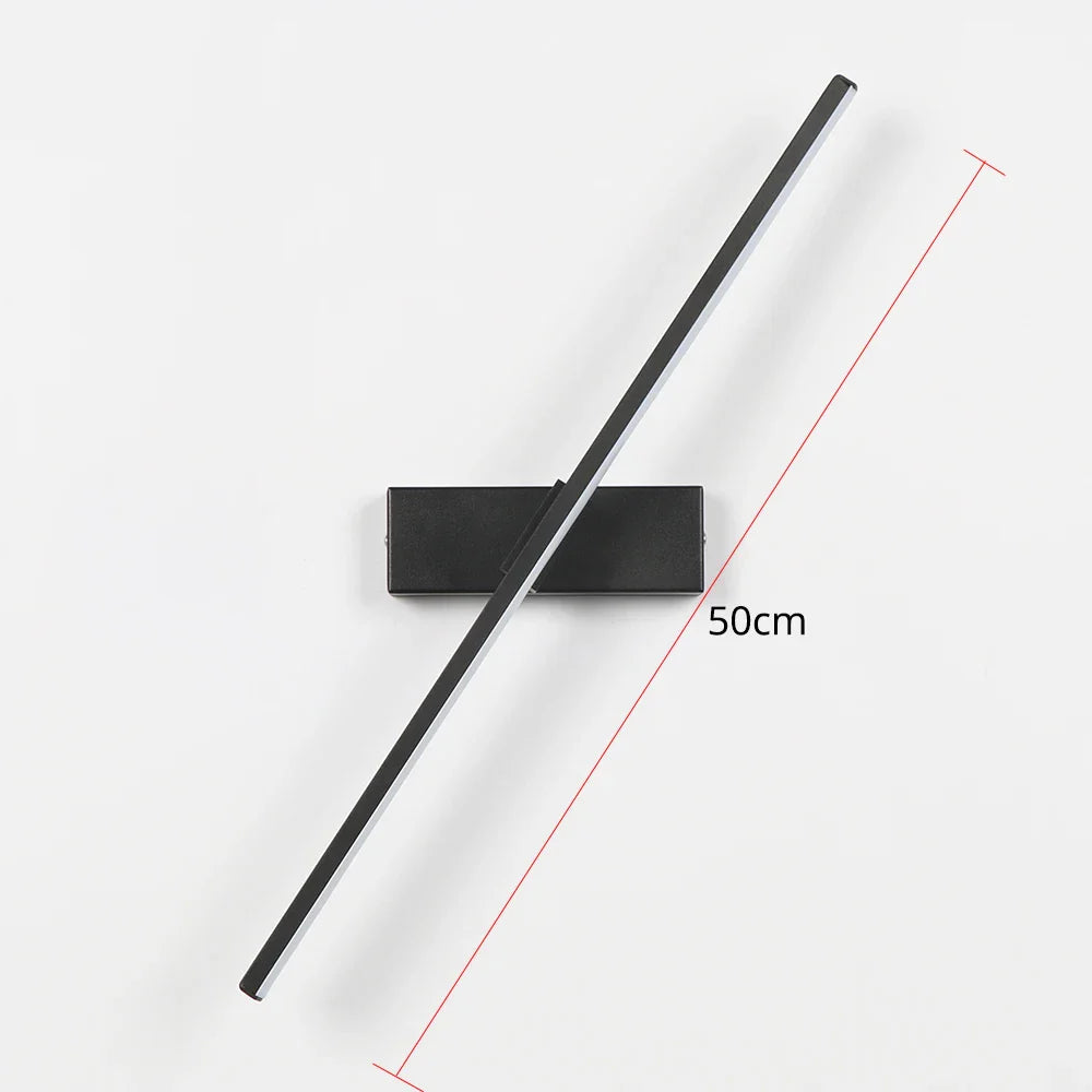 AuroLite Adjustable LED Wall Light | 330° Swiveling | Modern Design for Bedroom & Living Room | Aluminum