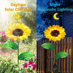 Solar-Sunflowers: Waterproof Garden Joy