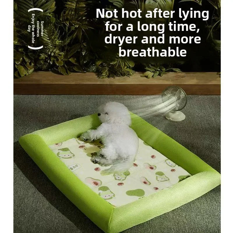 Kühlmatte Pawlino ChillPad | Summer Mat for Dogs & Cats | Breathable & Fluffy | For Small to Large Pets