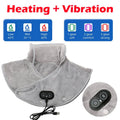 Warm Neck and Shoulder Massager USB Heating Cushion with Vibration