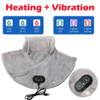 Warm Neck and Shoulder Massager USB Heating Cushion with Vibration