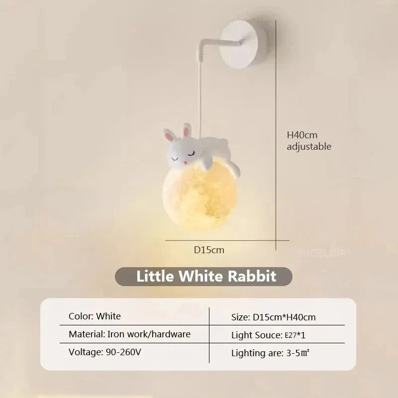 MoonGlow Light - Stylish LED Wall Lamp for Rooms