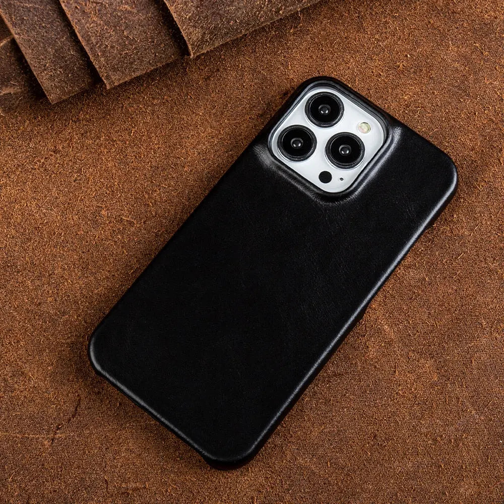 RoyalLeather: Luxurious, handmade case made of genuine cowhide leather for the iPhone