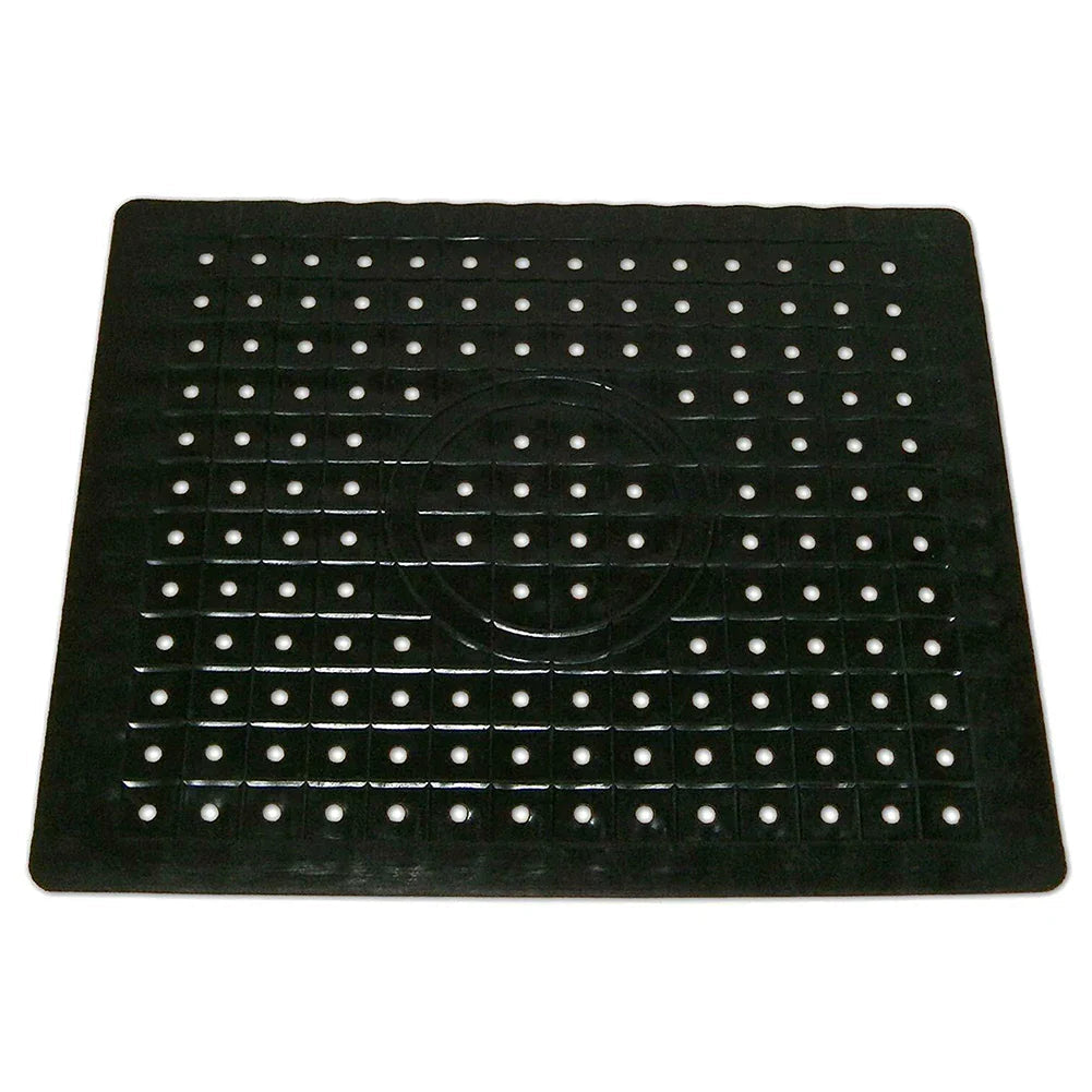 Rubberin Non-slip Sink Mat Made of Rubber | Heat-resistant Draining Mat & Base | Soft Silicone Mat for Kitchen & Bathroom | Rectangular or Round