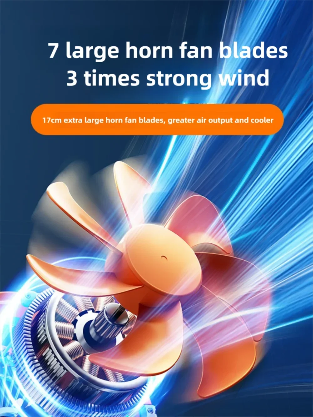AEROLIA NightCool | 4-in-1 Fan & Night Light | 20000mAh Battery | Usable Hanging & Standing