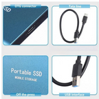 SpeedPro SSD 128GB High Speed Storage with USB-C 3.1