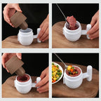 Easy Press Non-Stick Stuffed Meatball Maker Mold