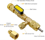 Dual-Size HVAC Valve Core Remover & Installer Tool