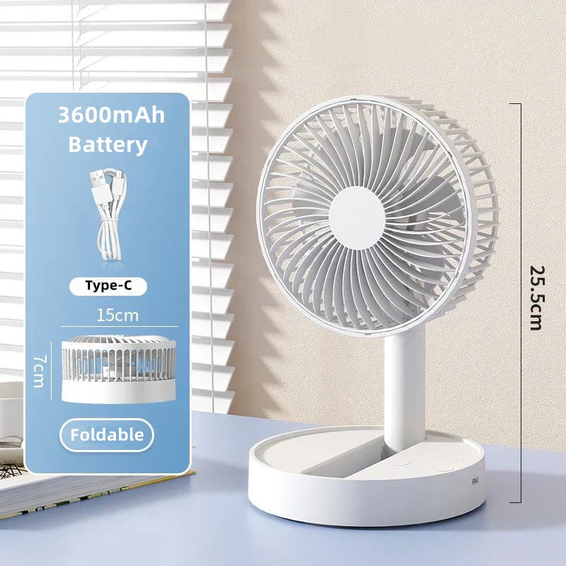 AirFlow Mini-Fan | Quiet & Compact | 4 Speed Levels