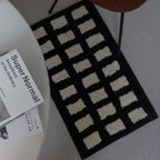 Black & White Grid Rug