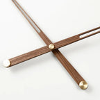 WoodSphere Clock - Large DIY Wall Clock with Walnut Wood