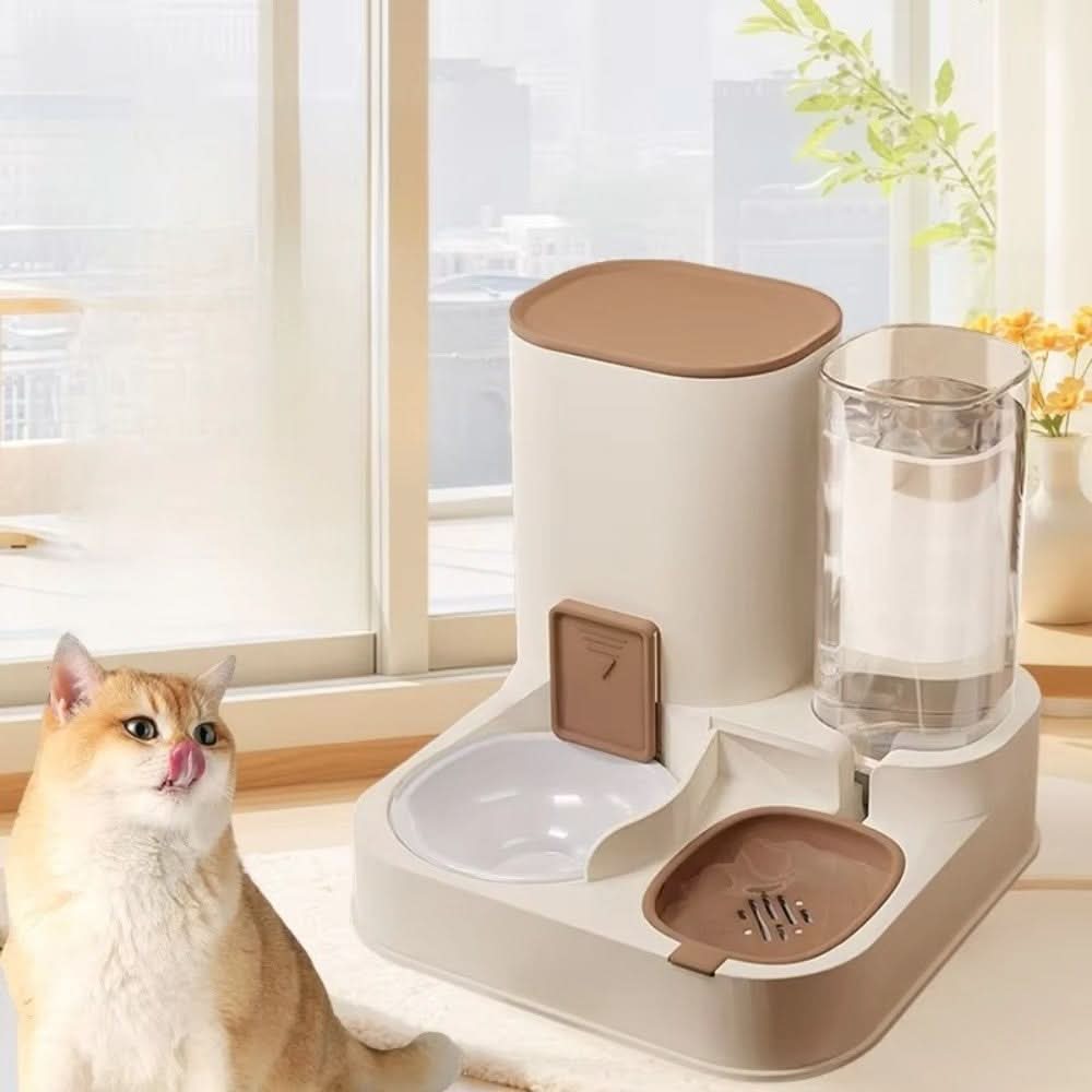 Automatic Food & Water Dispenser for Pets