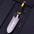 Groviva Garden Tool Set 4-pcs. | Stainless Steel | Hoe & Shovel | For Digging, Planting & Weeding